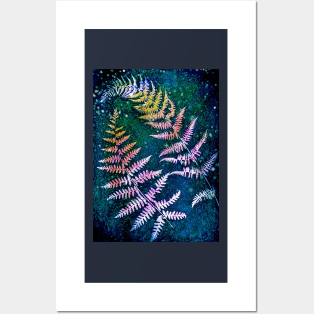 Botanical cyanotype herb Wall Art by redwitchart